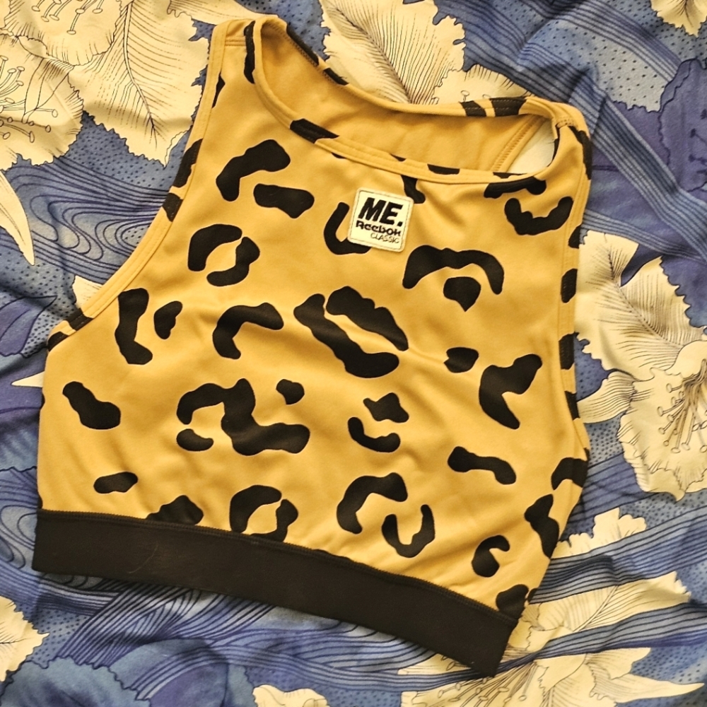 Like New | Melody Ehsani For Reebok Cheetah Top Bra